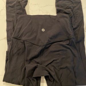 lulu lemon cropped leggings